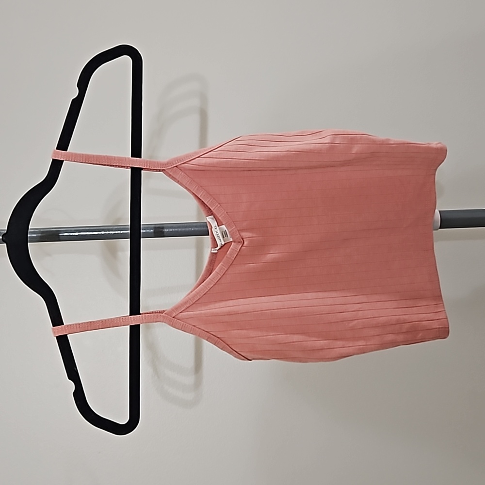 5 for $15!! BOZZOLO Sz Small Mauve Crop Tank Top Spaghetti Straps